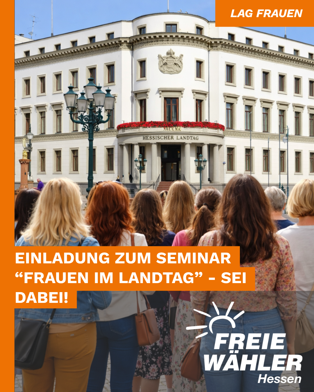 Besuch Landtag Frauen