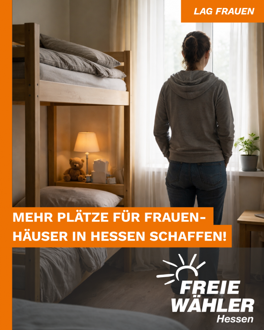 Mehr Plätze für Frauenhäuser in Hessen schaffen LAG Frauen Hessen