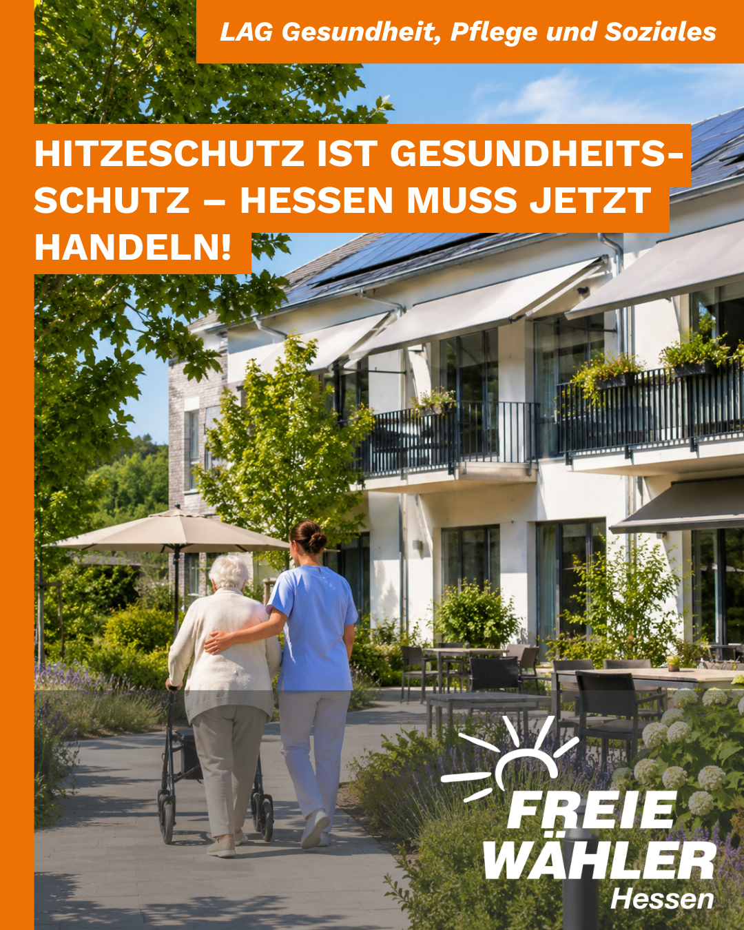 Hitzschutz in Pflege und Gesundheit FREIE WÄHLER Hessen