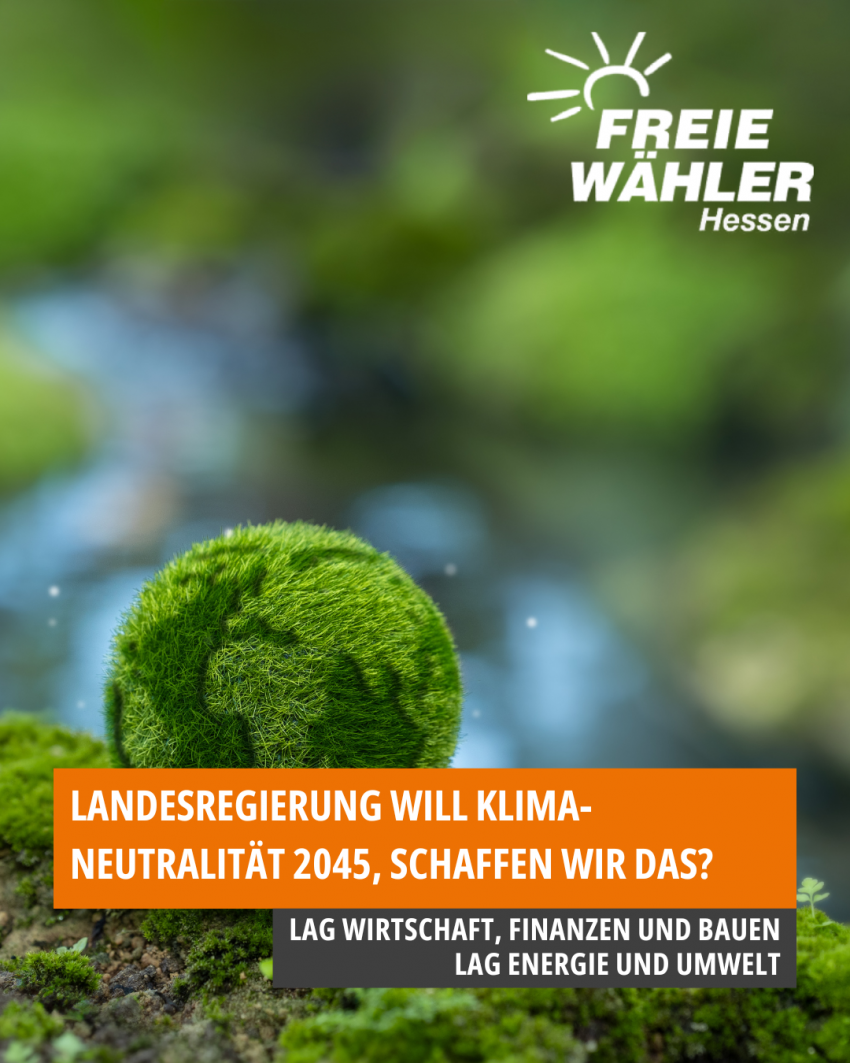 Klimaneutralität Hessen