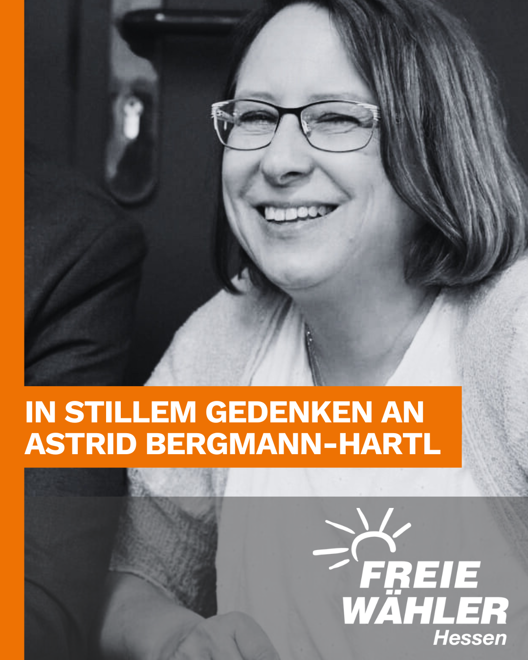 Nachruf Astrid Bergmann-Hartl FREIE WÄHLER Hessen